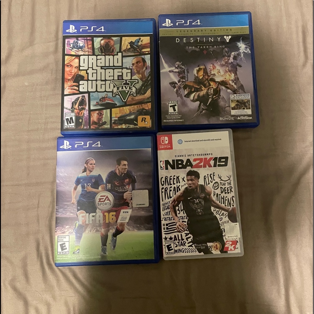 PS4 PlayStation games